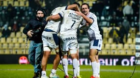 Les Montpelliérains vainqueurs à La Rochelle en Top 14, le 29 janvier 2022