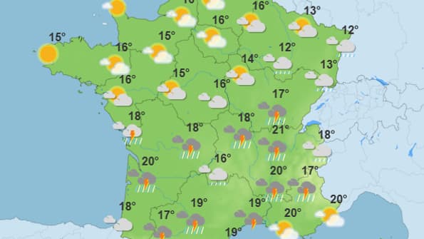 La météo dimanche 4 mai