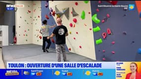 Toulon: la première salle d'escalade du centre-ville a ouvert ses portes