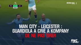 Man City - Leicester : Guardiola a crié à Kompany de ne pas tirer 