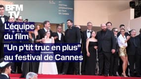 Festival de Cannes: l'équipe du film "Un p'tit truc en plus" d'Artus monte les marches