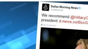 Le "Dallas Morning News" s'est engagé pour Hillary Clinton.