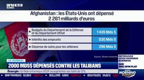 2261 milliards de dollars dépensées par l'occident pour la lutte contre les talibans