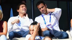 Leonardo et Bruno Cheyrou (PSG)