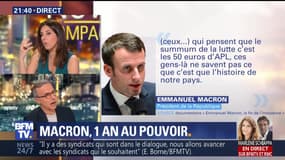 Macron, un an au pouvoir