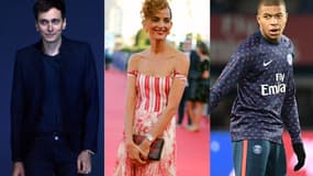 Hedi Slimane, Leïla Slimani et Kylian Mbappé