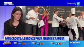 Dans votre assiette du jeudi 5 décembre - Pâté-croûte : le bronze pour Jérémy Crauser