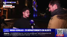 "Ça fait quelques années qu'on n'a pas vu autant de neige tomber", témoigne un restaurateur de Troyes (Aube)