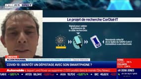 Alain Roussel (CNRS) : Bientôt un dépistage du Covid-19 avec son smartphone ? - 17/02