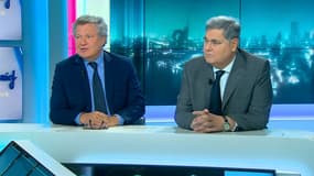 Jean et Pierre-François Veil, le 29 juin 2018 sur BFMTV. 
