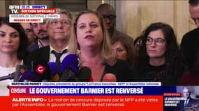 Le gouvernement Barnier est renversé - 04/12