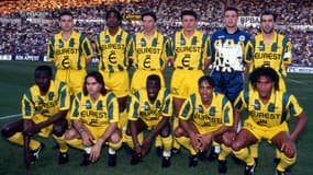 Nantes lors de la saison 1994-1995