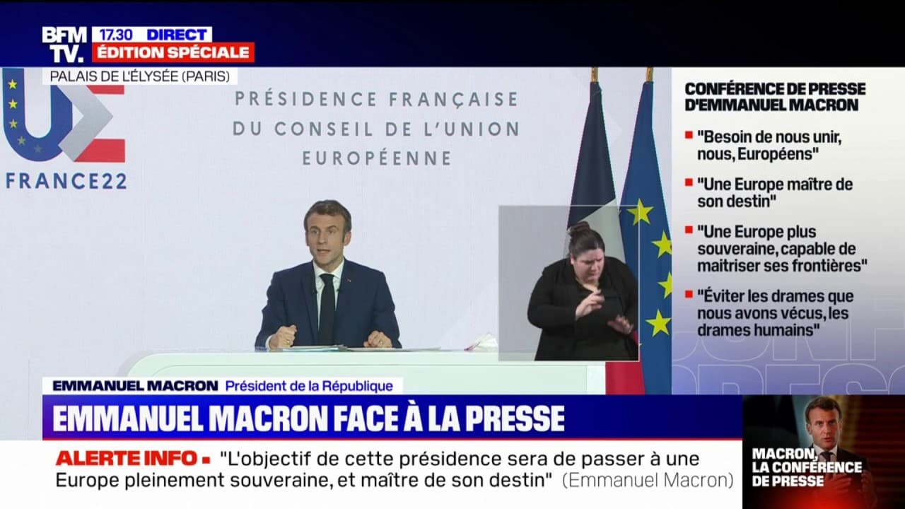 Emmanuel Macron: "Je Travaillerai Jusqu'à La Fin Du Mandat"