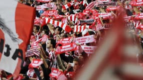 Des supporters basques.