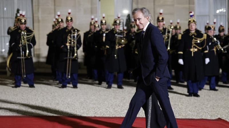 Bernard Arnault a reçu la grand-croix de la Légion d'honneur mercredi soir.