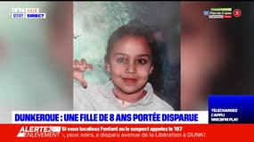 Dunkerque: une fille de 8 ans portée disparue, une alerte enlevèment déclenchée