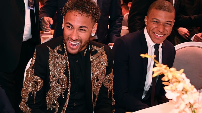 Neymar et Kylian Mbappé