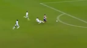 La faute de Federico Valverde sur Alvaro Morata