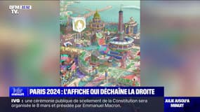Paris 2024 : l'affiche qui déchaîne la droite - 05/03
