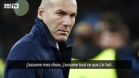 Real : Zidane "assume" ses choix, son effectif et "reste en vie" sur tous les tableaux"