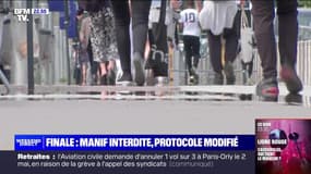 Finale : manif interdite, protocole modifié - 28/04