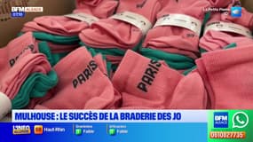 Mulhouse: le succès de la braderie des JO