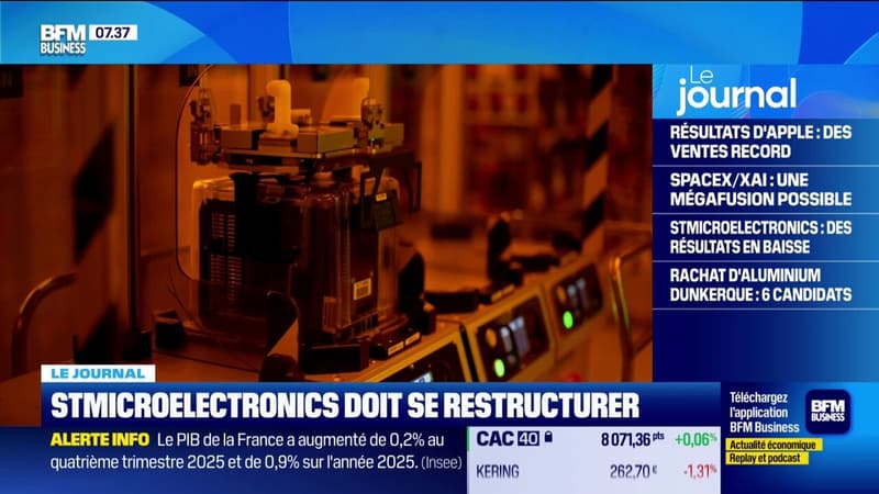 STMicroelectronics doit se restructurer