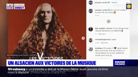 Le chanteur strasbourgeois Jacques aux Victoires de la musique