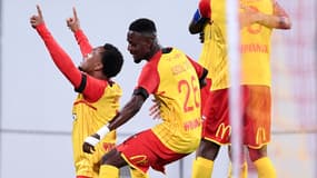 Openda buteur avec Lens, le 28 octobre 2022