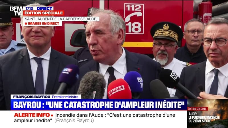 Incendie dans l'Aude: 