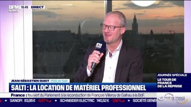 Jean-Sébastien Guiot (Salti) : Salti, la location de matériel professionnel - 21/10