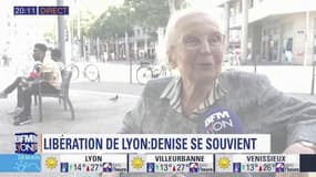 Lyon fête les 75 ans de sa libération, le témoignage de Denise