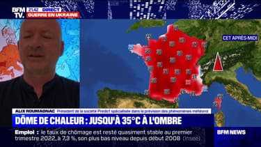 Dôme de chaleur: "La situation va perdurer", affirme Alix Roumagnac (Predict)