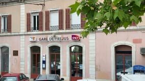 La gare de Fréjus le 1er mai 2024.