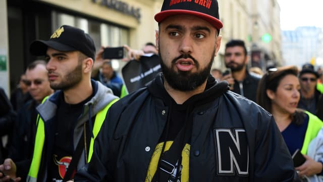 Eric Drouet à Paris, le 16 février 2019.