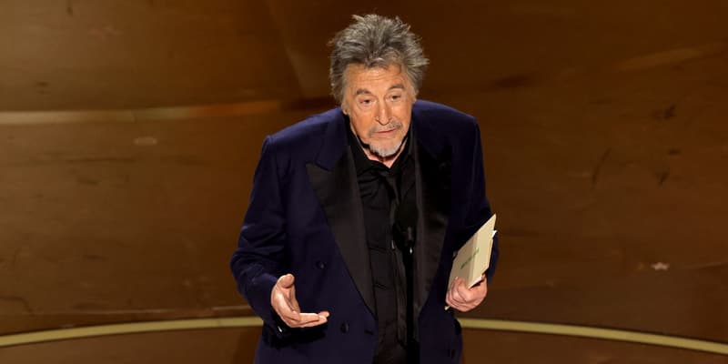 L'acteur Al Pacino lors de la 96e cérémonie des Oscars, le 10 mars 2024 à Hollywood.