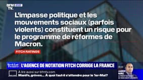 The Fitch agency lowers the rating of France because of the pension reform 