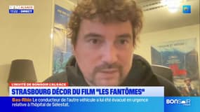 Bas-Rhin: Strasbourg place centrale du décor du film "Les Fantômes"