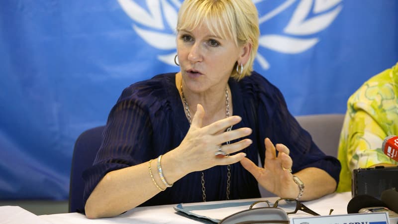 Margot Wallström, chef de la diplomatie suédoise.