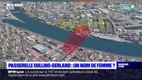 Passerelle Oullins-Gerland : un nom de femme ?