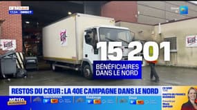Nord: les Restos du Cœur lancent leur 40e campagne