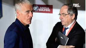 Equipe de France : "Il manque un autre milieu défensif", la blague de Le Graët à Deschamps sur sa tactique