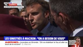EN DIRECT - Incendies en Gironde: "Il faut rebâtir avec des règles différentes et en faire un grand chantier national" annonce Emmanuel Macron