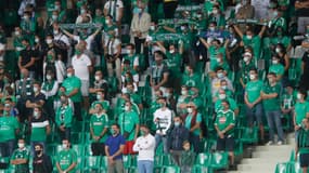 Les supporters de l'ASSE, le 12 septembre 2020