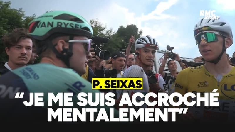 Tour de France E14 Comme dans un reve Seixas 4e et heureux du Maillot Blanc 2322077