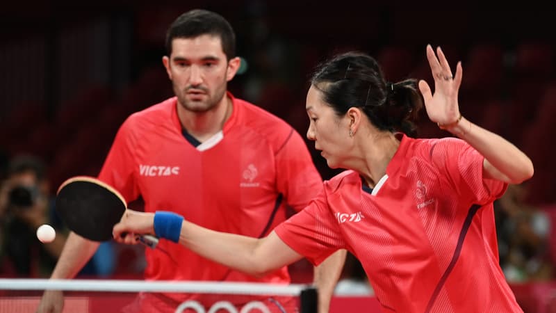 JO 2021 (tennis de table): le double mixte tricolore manque le bronze