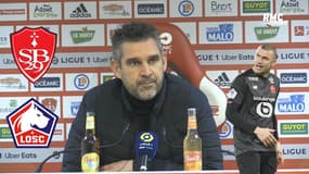 Brest 2-0 LOSC : "C’est de la frustration", Gourvennec revient sur la colère de Burak après son remplacement