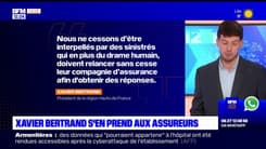 Crues dans le Pas-de-Calais: Xavier Bertrand déplore le manque de réponses aux sinistrés de certains assureurs
