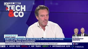 Benoît Paget (b:bot) : b:bot est une machine de collecte de bouteilles en plastique innovante "Made in Normandie" - 15/11