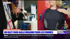 VivaTech: un gilet pare-balle imaginé pour les femmes dans le Nord